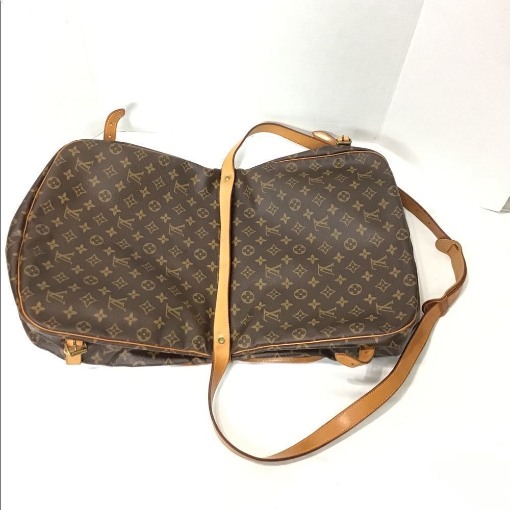 Louis Vuitton Vintage Monogram Double Sided Crossbody Shoulder Bag - Picture 10 of 16